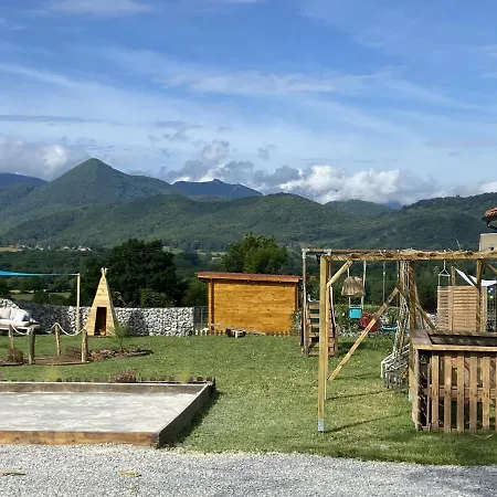Villa jacuzzi vue sur les Pyrénées Seilhan Extérieur photo