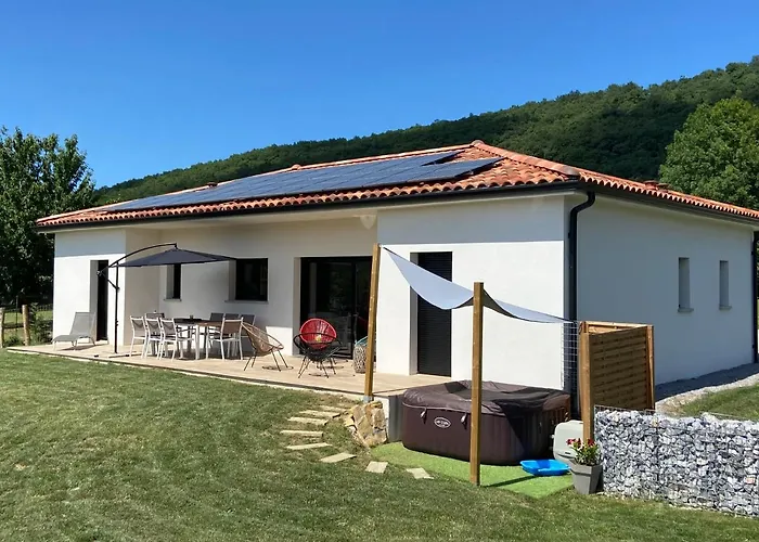 Villa Jacuzzi, Terrain De Petanque Et Aire De Jeux Vue Sur Les Pyrenees